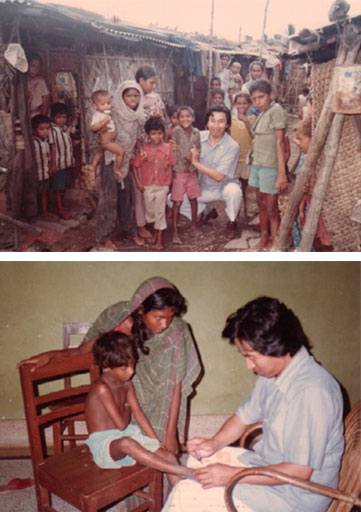 김정선원장 방글라데시 의료선교(1980년)